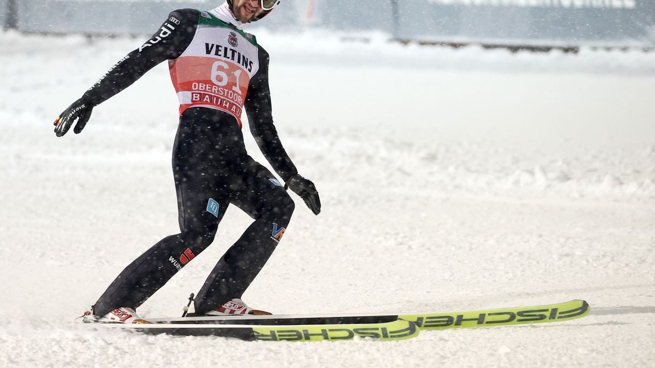 Landete in der Qualifikation nur auf Rang 25: Markus Eisenbichler. Landete in der Qualifikation nur auf Rang 25: Markus Eisenbichler.