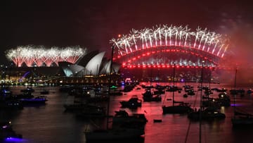 Jahreswechsel 2020/2021: Eines der berühmtesten und schönsten Feuerwerke der Welt war in Sydney zu sehen.