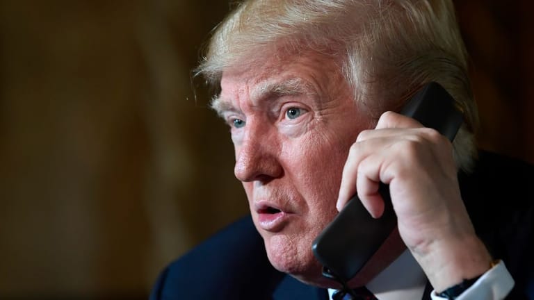 US-Präsident Donald Trump will sich von der Twitter-Sperre nicht zum Schweigen bringen lassen.