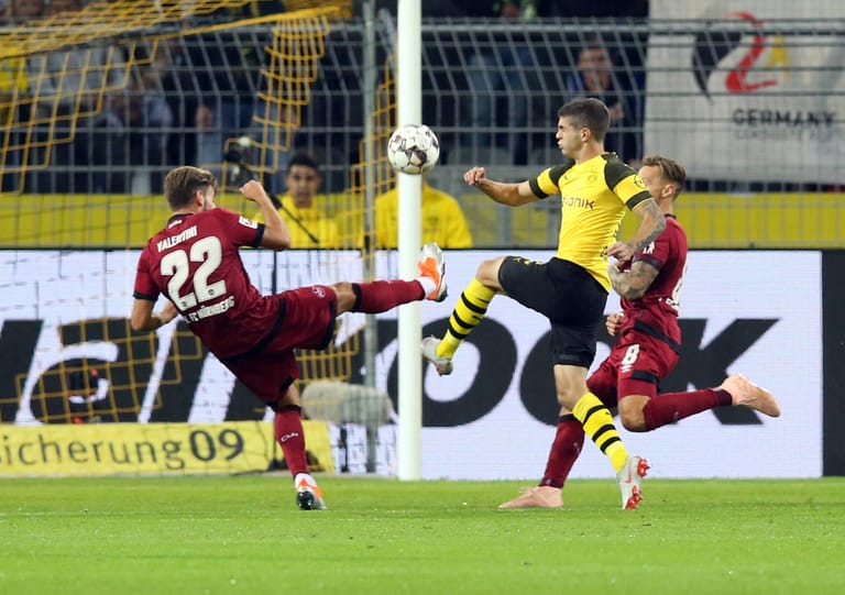 1. FC Nürnberg: Die höchste Niederlage in der Saison 2018/2019 kassierte der "Club" bei Borussia Dortmund. 0:7 stand es am Ende. Nürnberg blieb insgesamt 20 Spiele ohne Sieg.