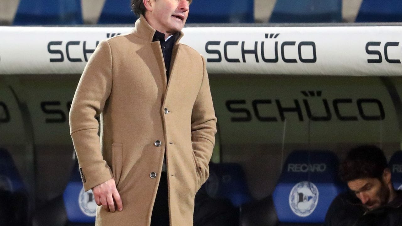 Ist mit Hertha BSC im Bundesliga-Abstiegskampf angelangt: Trainer Bruno Labbadia.