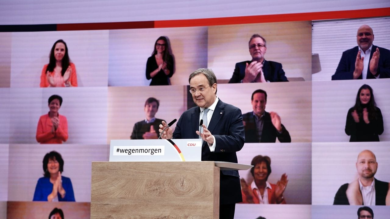 Armin Laschet ist neuer Bundesvorsitzender der CDU.