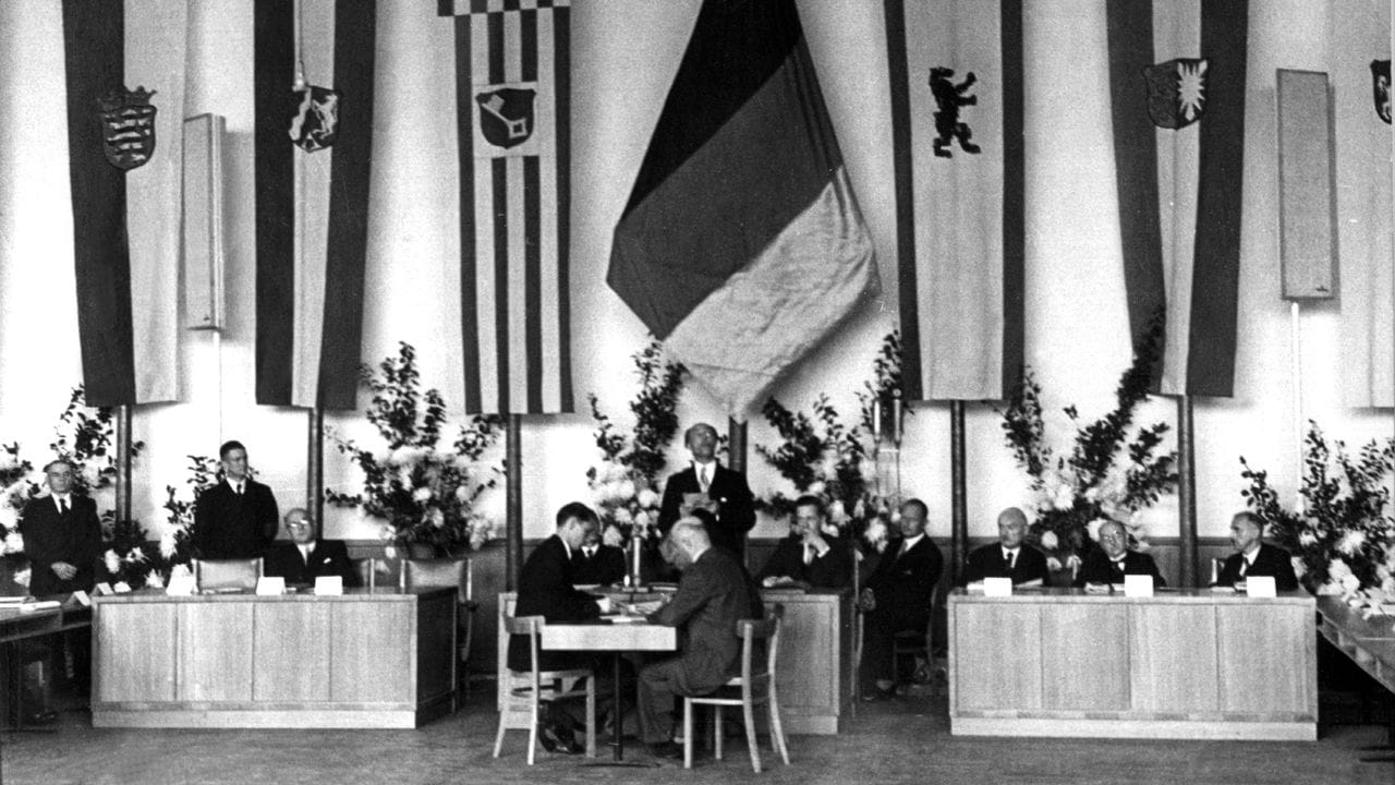 Blick in den Deutschen Bundesrat während seiner Eröffnungssitzung.