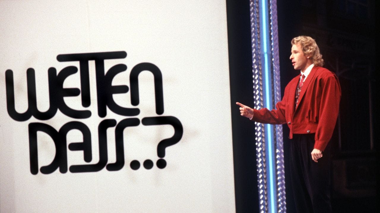 Der Nachfolger von Frank Elstner: Thomas Gottschalk moderiert 1987 zum ersten Mal "Wetten, dass.