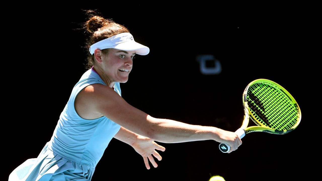 Jennifer Brady steht im Halbfinale der Australian Open.