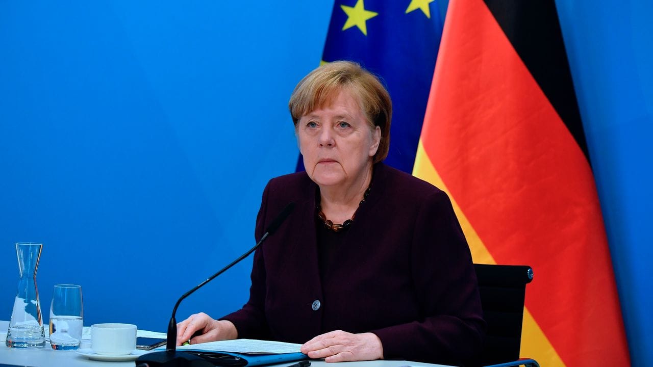 Sieht bereits eine dritte Corona-Welle in Deutschland: Bundeskanzlerin Angela Merkel.