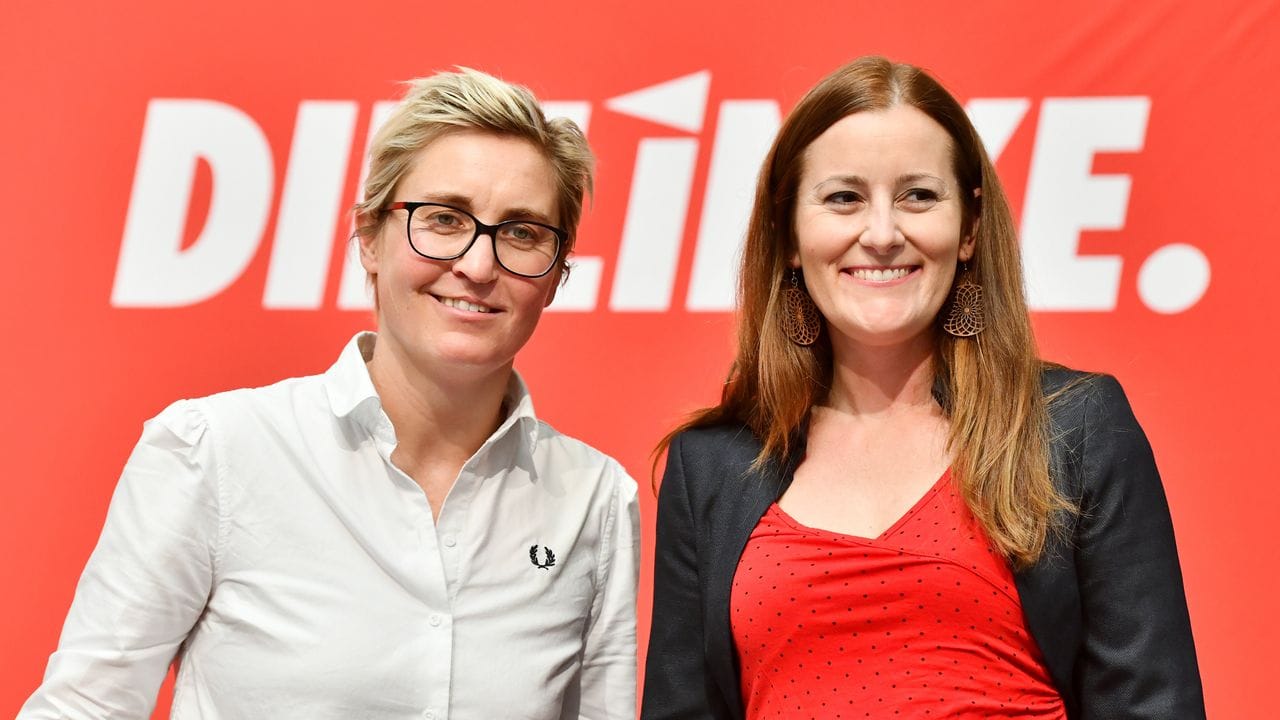 Sollen die Linke einen und nach vorne bringen: Susanne Hennig-Wellsow (l) und Janine Wissler.