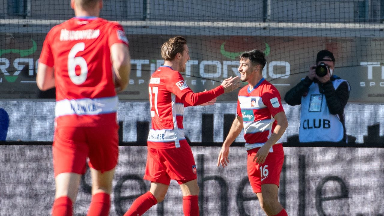 Mit Fortuna im Bunde: Heidenheim feierte einen Heimsieg gegen Düsseldorf.