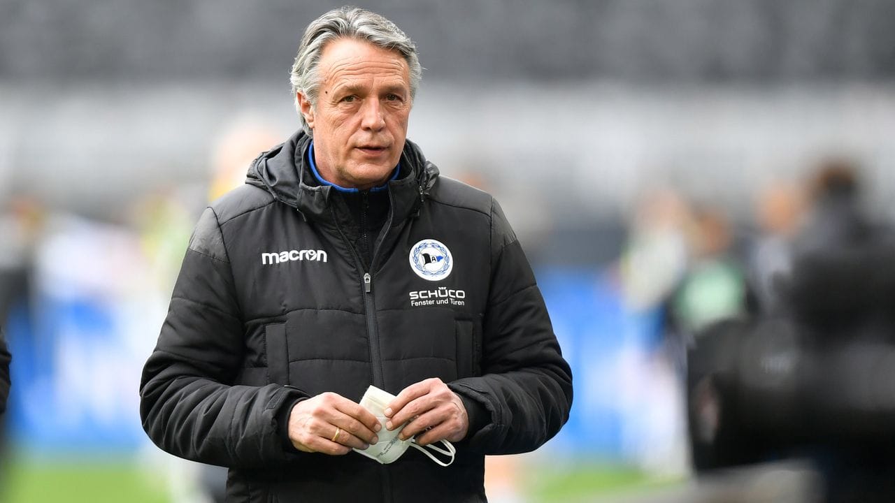 Ist Medienberichten zufolge nicht mehr Trainer von Arminia Bielefeld: Uwe Neuhaus. Ist Medienberichten zufolge nicht mehr Trainer von Arminia Bielefeld: Uwe Neuhaus.