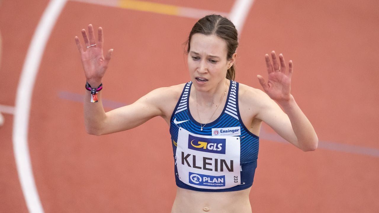 Klein hat bei der Hallen-Leichtathletik-EM die Bronzemedaille über 1500 Meter gewonnen.