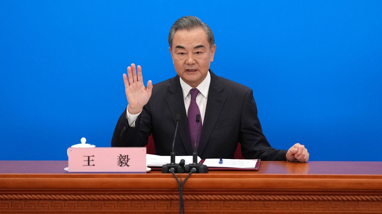 Wang Yi, Außenminister von China.