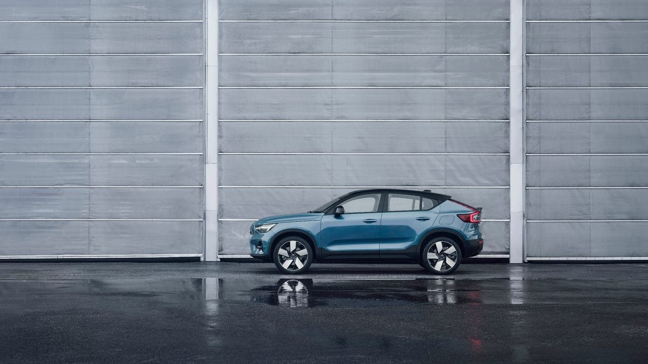 Neues E-SUV von Volvo: Der C40 soll über 400 Kilometer mit einer Akkuladung weit kommen.