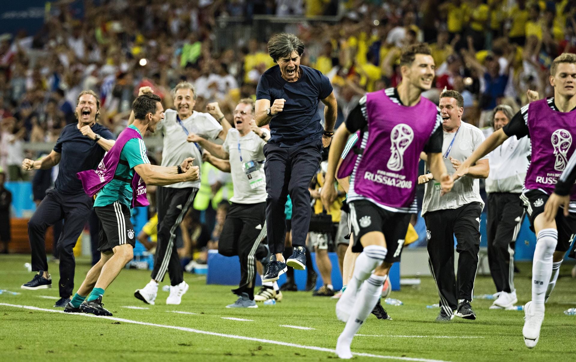 23. Juni 2018: Der in positiver Hinsicht emotionalste Moment bei der WM 2018 ist der Last-Minute-Freistoß-Treffer von Toni Kroos im zweiten Gruppenspiel gegen Schweden, der den 2:1-Sieg sichert. Doch die größte Enttäuschung folgt nur vier Tage später.