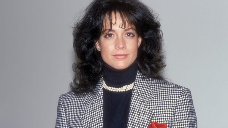 Ein Porträt vom Barbara Wussow von 1991