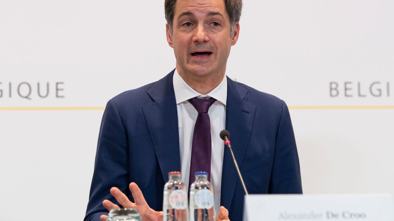 "Völlig inakzeptabel": Belgiens Ministerpräsident Alexander De Croo. "Völlig inakzeptabel": Belgiens Ministerpräsident Alexander De Croo.