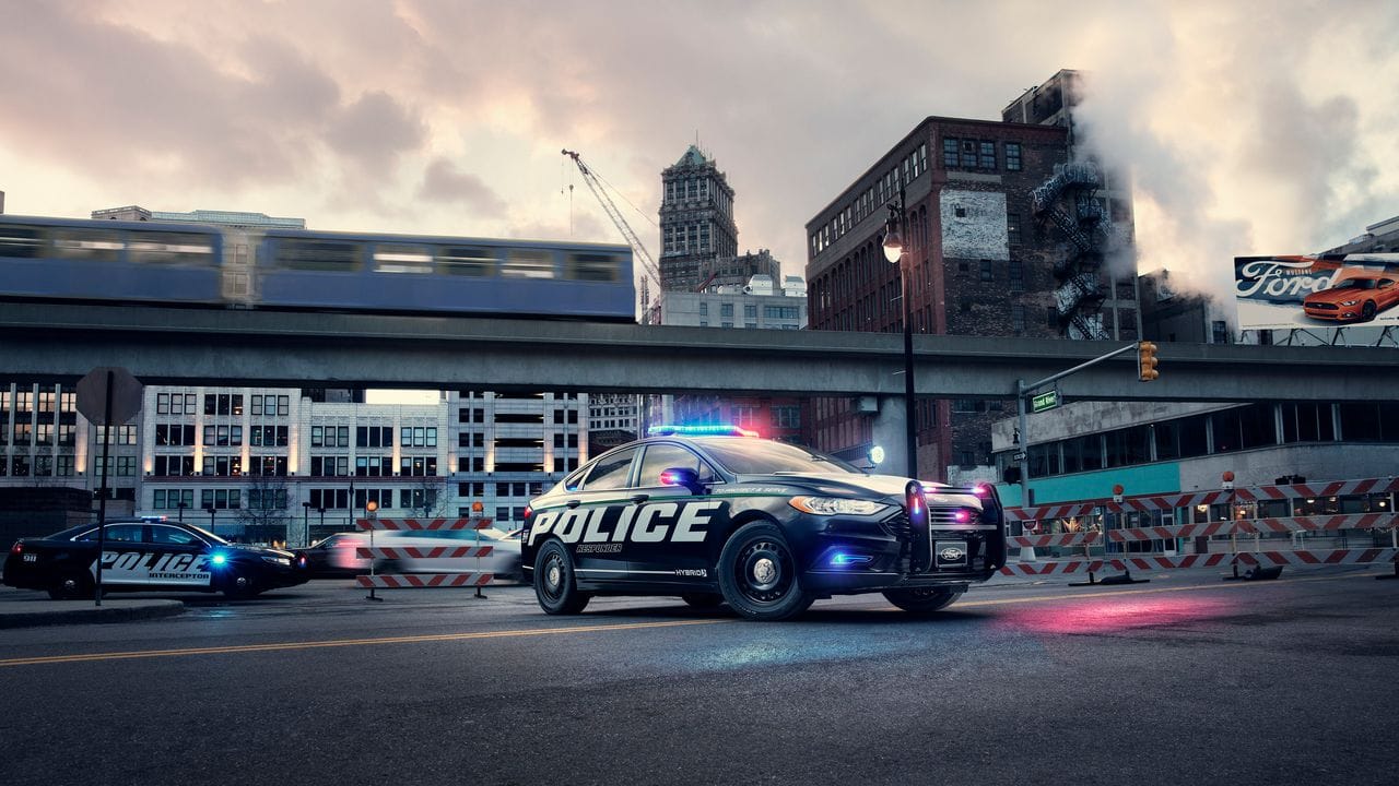 US-Polizeiautos unterscheiden sich deutlicher von den zugrundeliegenden Serienfahrzeugen.