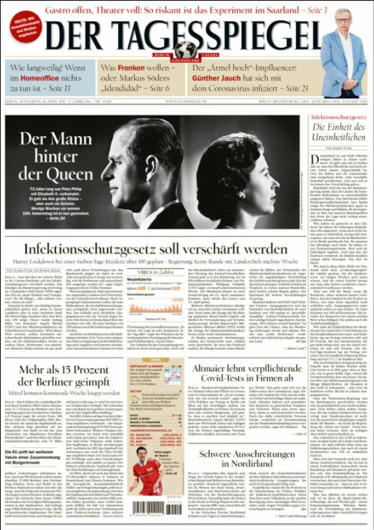 "Tagesspiegel", Deutschland