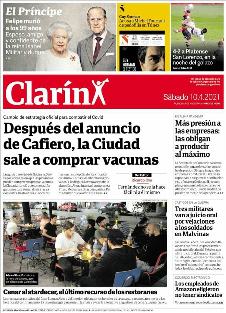 "Clarin" aus Argentinien