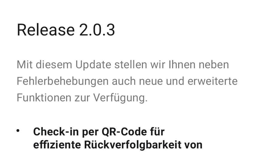 Das langersehnte Update der Corona-Warn-App des Bundes ist da. Die neue Version beinhaltet nun auch eine Check-in-Funktion.