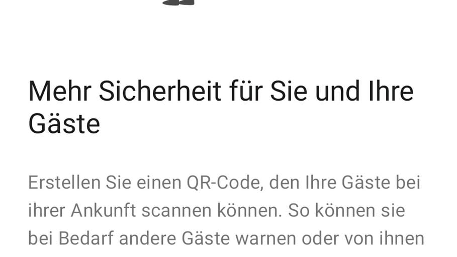 Wer ein Treffen oder eine Veranstaltung plant, kann nun einen QR-Code erstellen. Dieser wird von den Teilnehmern gescannt.