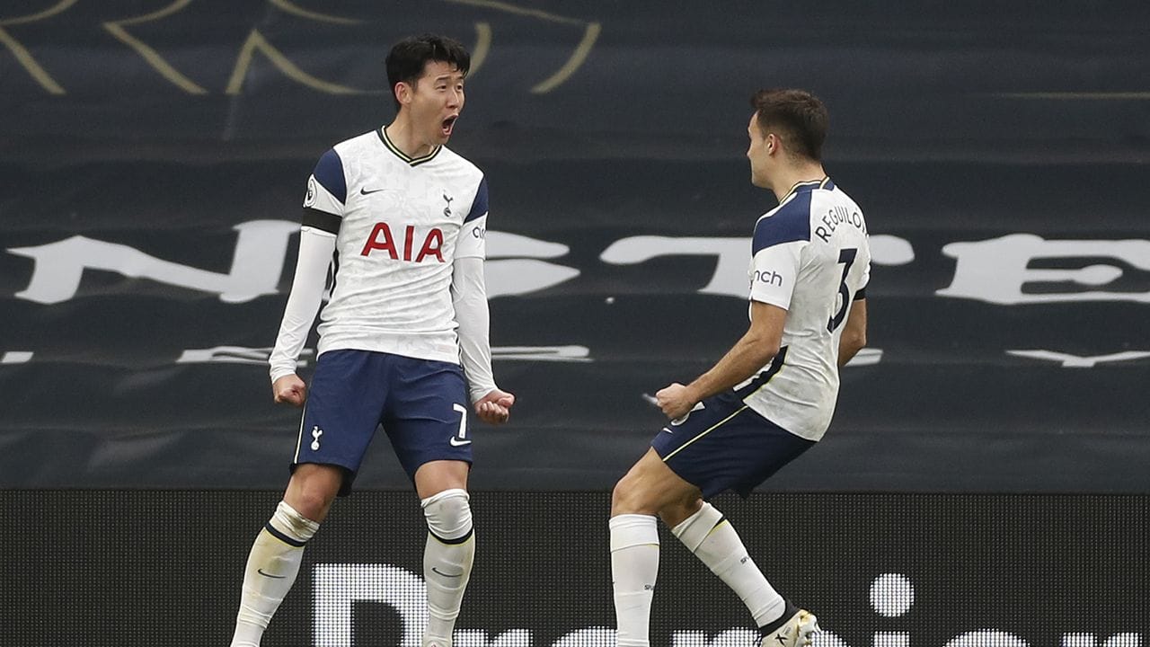 Heung-Min Son machte spät Tottenhams Sieg gegen Southampton perfekt.