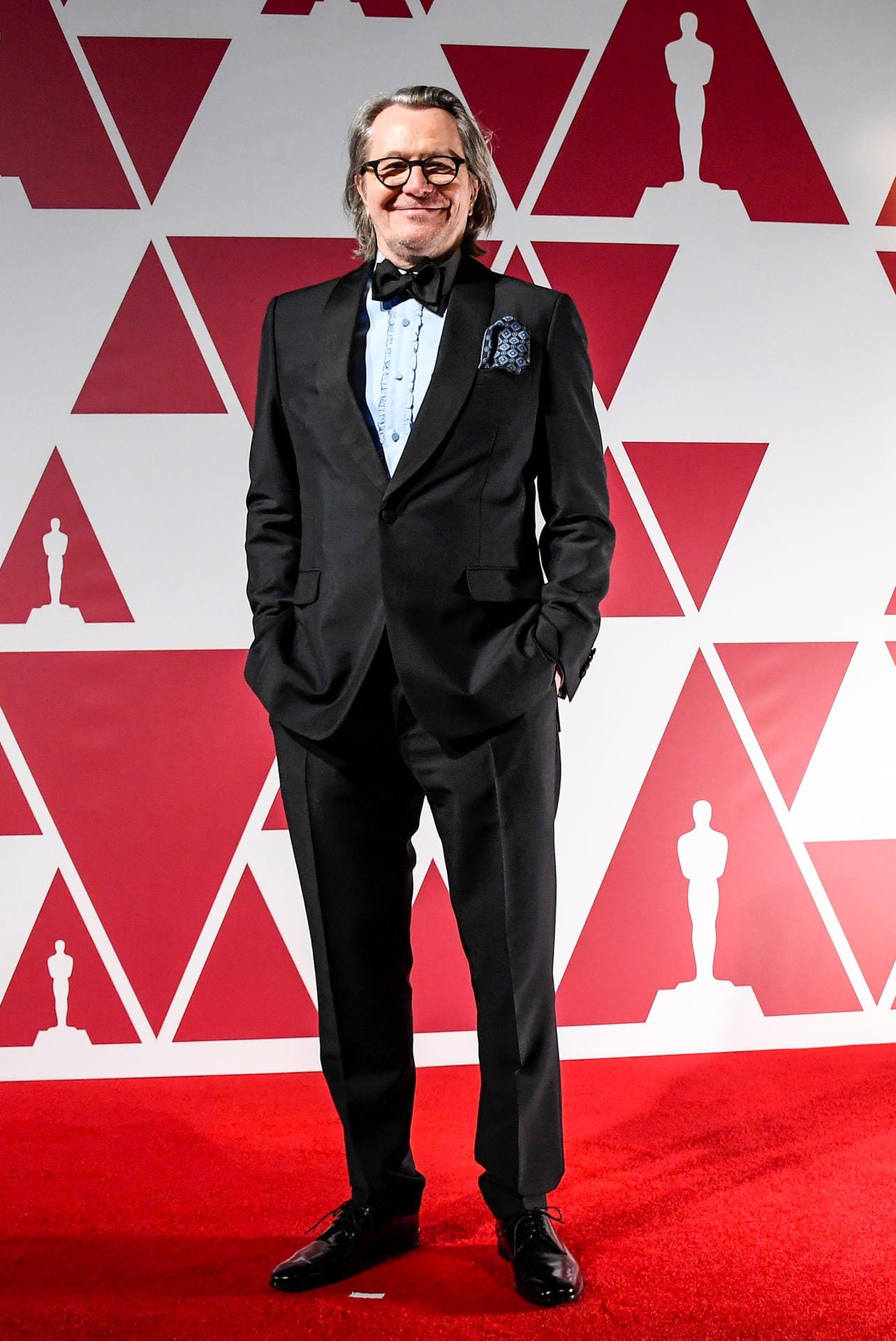 Gary Oldman beim Screening in London: Er war als bester Hauptdarsteller in "Mank" nominiert.