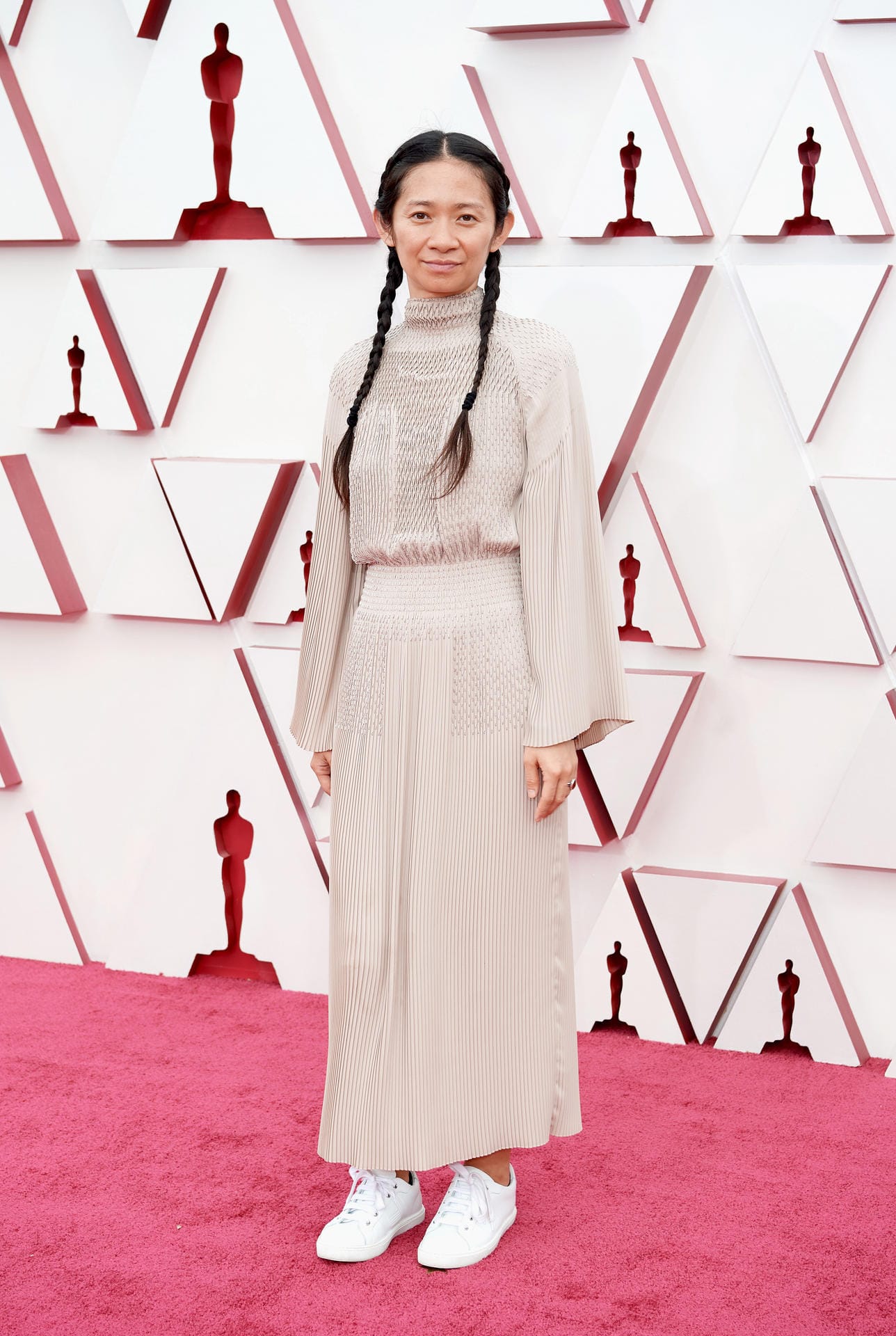 Chloé Zhao: Sie erhielt für "Nomadland" den Oscar für die beste Regie.