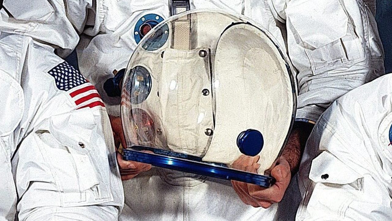 US-Astronaut Michael Collins auf einer Aufnahme vom Mai 1969, wenige Wochen vor Start der "Apollo 11"-Mission.