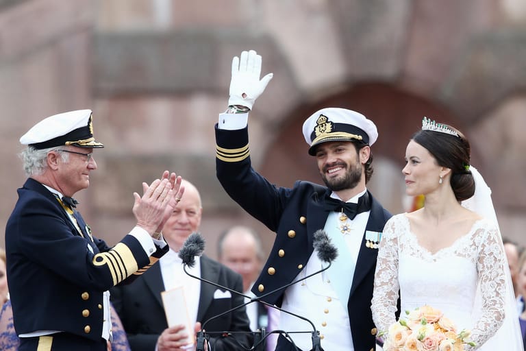 Und noch eine royale Hochzeit: Am 13. Juni 2015 sagten Carl Philip, der einzige Sohn von Carl Gustaf und Silvia, und Sofia Ja.