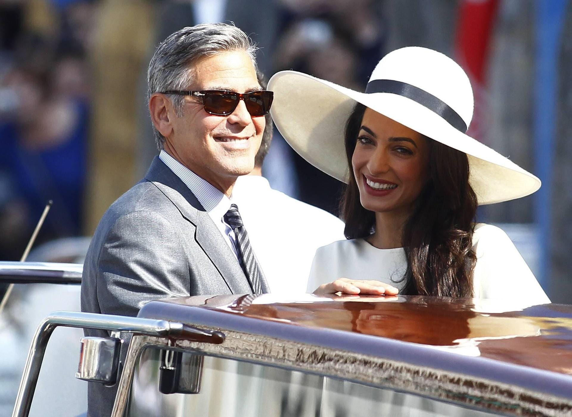 Im September 2014 gab George Clooney der Juristin Amal Alamuddin in Italien das Jawort.