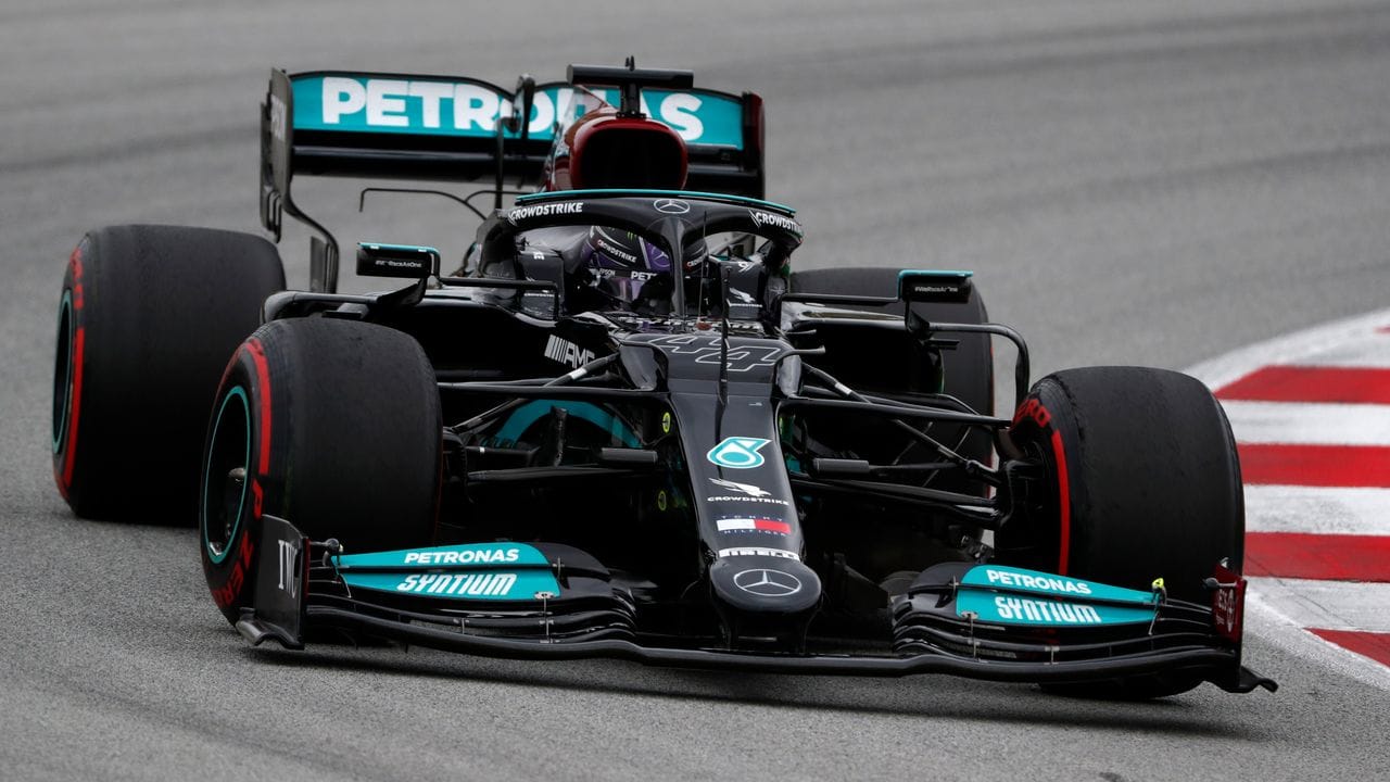 Rennpilot Lewis Hamilton hat im vierten Rennen der Saison seinen dritten Sieg eingefahren.