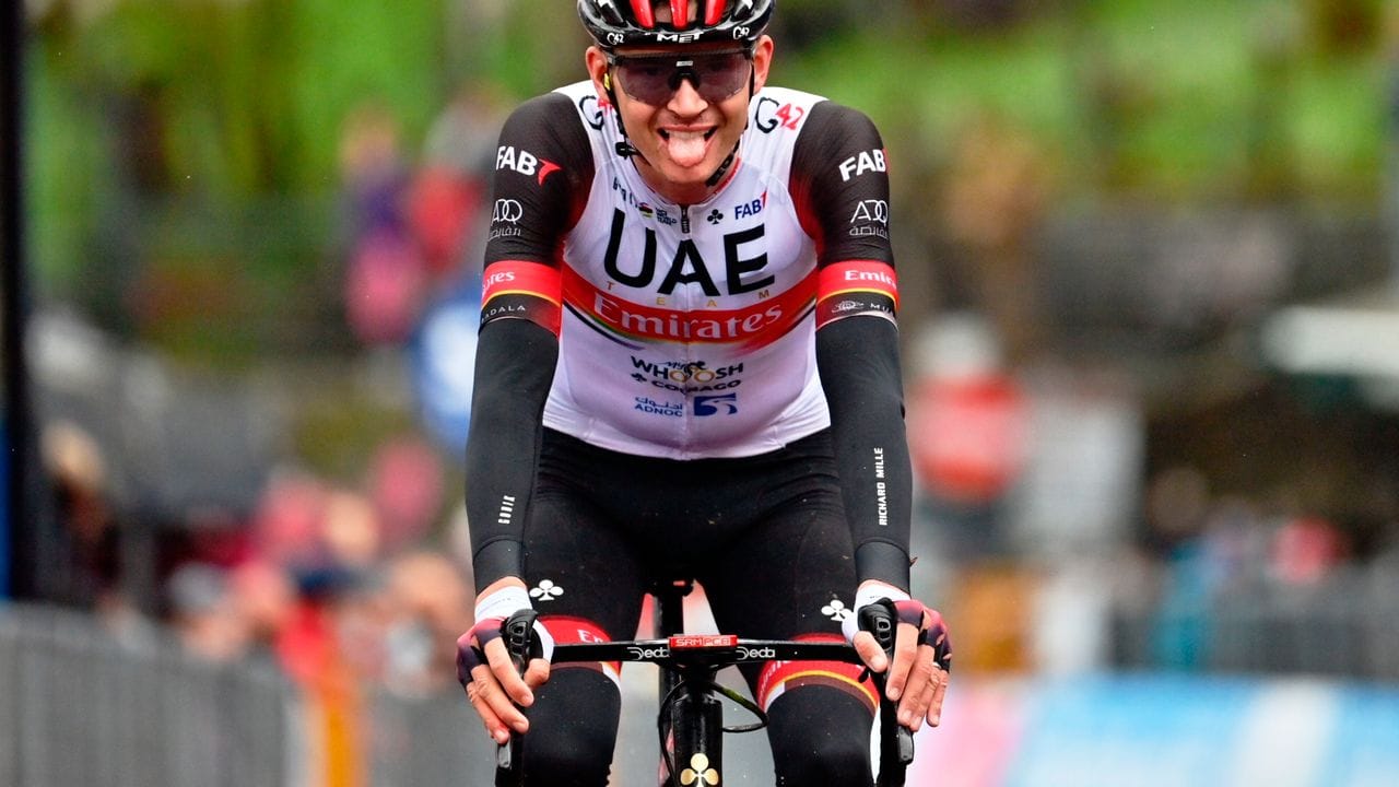 Joe Dombrowski war auf der vierten Etappe des Giro d’Italia nicht zu schlagen.