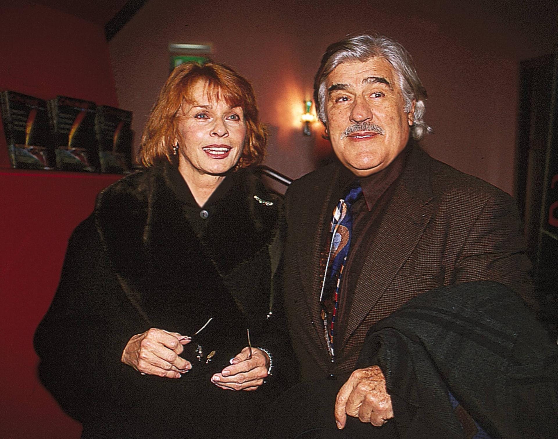 1999, mit Mario Adorf