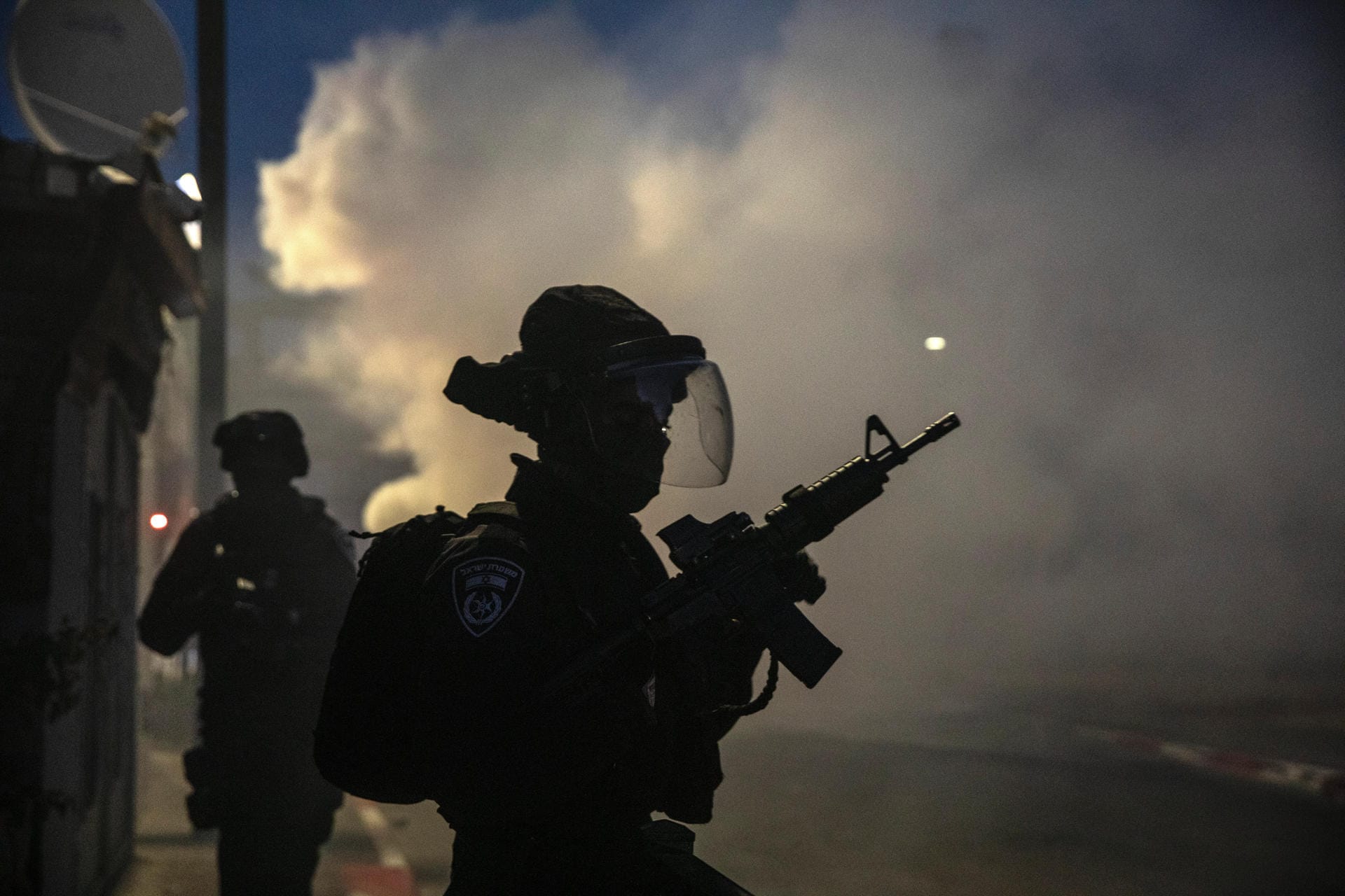Lod in Israel: Israelische Sicherheitskräfte sind während Zusammenstößen mit arabischen Israelis im Einsatz.