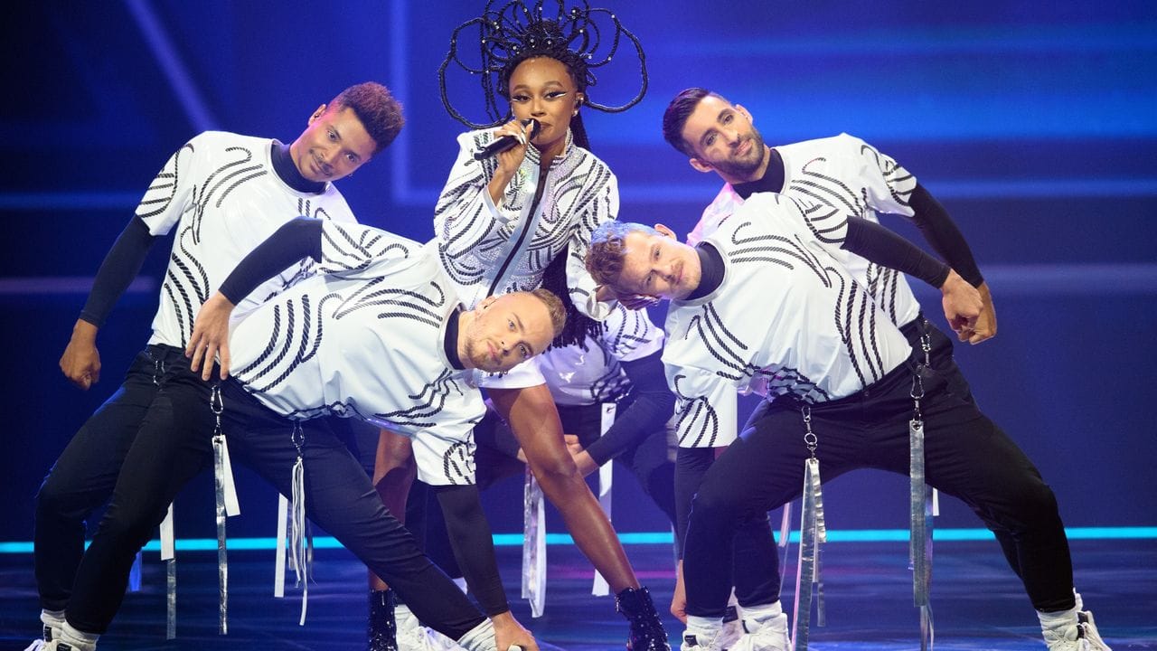 Eden Alene (Israel) beim ersten Halbfinale des Eurovision Song Contest (ESC) in Rotterdam. Eden Alene (Israel) beim ersten Halbfinale des Eurovision Song Contest (ESC) in Rotterdam.