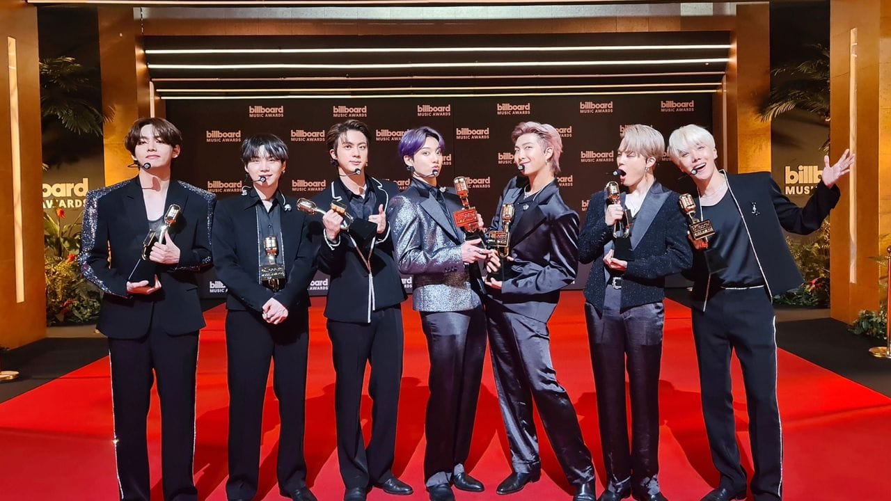 Die K-Pop-Boygroup BTS.