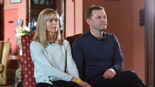 Kate und Gerry McCann bei einem BBC-Interview 2017.