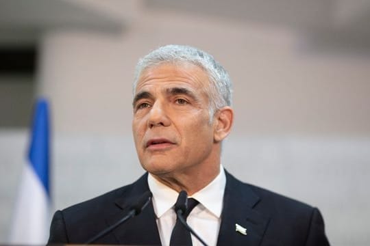 Jair Lapid hat noch bis Mittwoch Zeit, eine Regierung zu bilden.