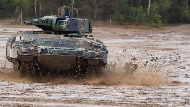 Beim Schützenpanzer Puma wurden Fortschritte erzielt.