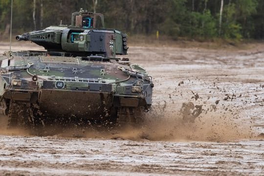 Beim Schützenpanzer Puma wurden Fortschritte erzielt.
