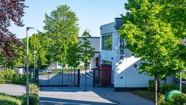 Das Gelände des Schulzentrums in Finnentrop im Kreis Olpe.