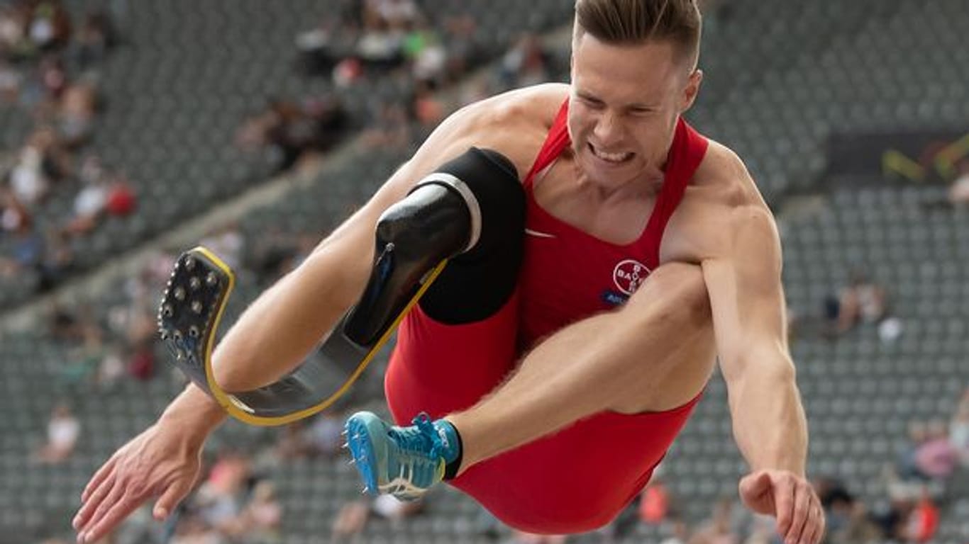 Prothesen-Springer Markus Rehm will bei den Olympischen Spielen in Tokio starten.