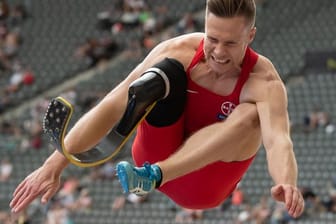 Prothesen-Springer Markus Rehm will bei den Olympischen Spielen in Tokio starten.