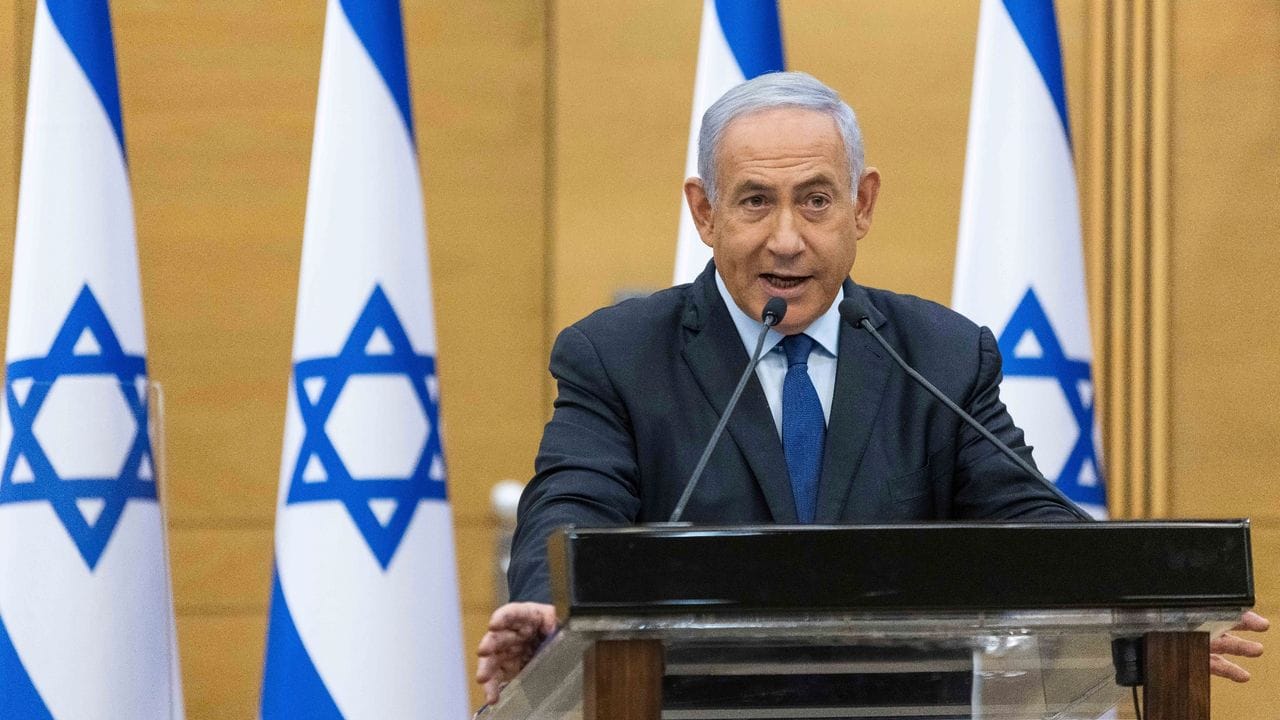 Israels Premierminister Benjamin Netanjahu.
