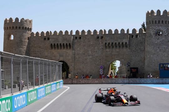 Fuhr im ersten Baku-Training die schnellste Zeit: Max Verstappen.