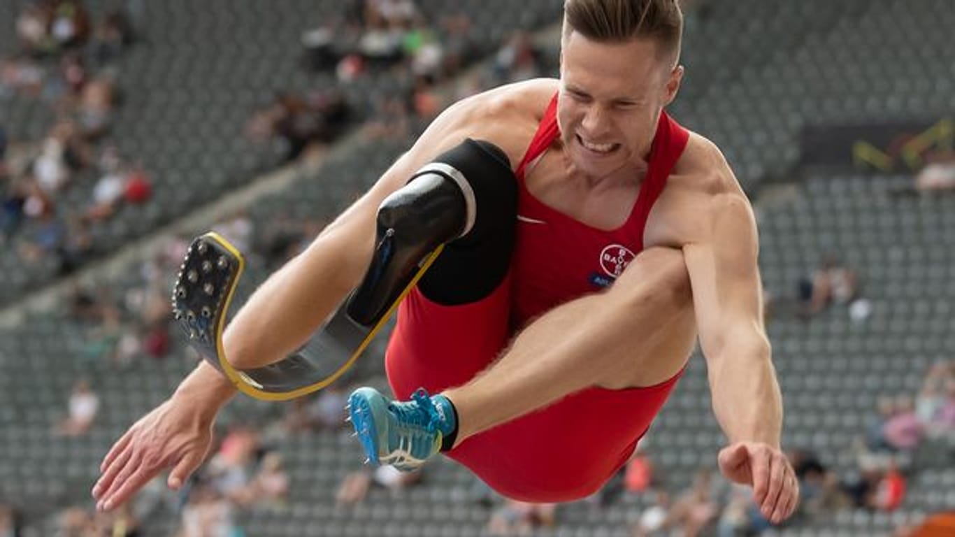 Prothesen-Springer Markus Rehm will bei den Olympischen Spielen in Tokio starten.