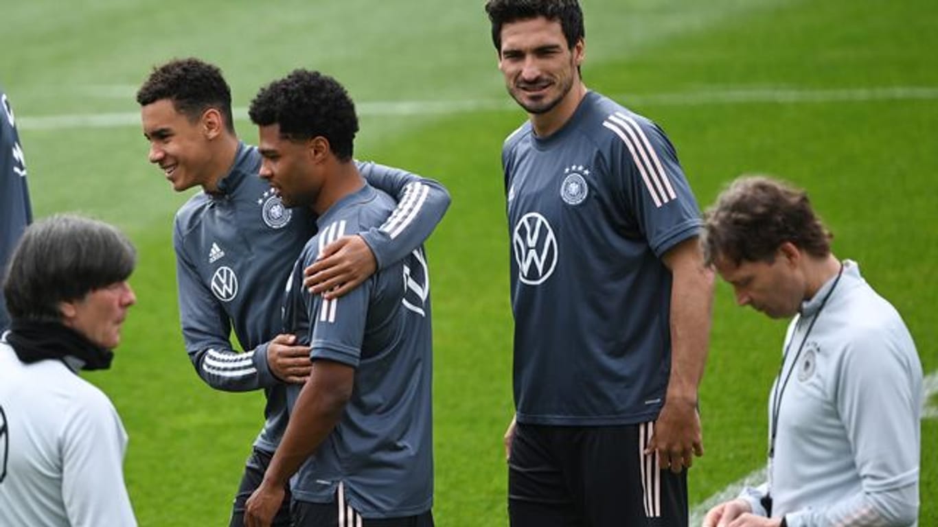 Mats Hummels konnte wieder am DFB-Training in Seefeld teilnehmen.