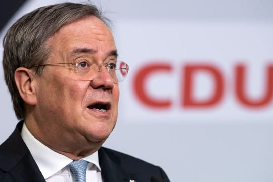 Mahnt zur Geschlossenheit im Bundestagswahlkampf: Unions-Kanzlerkandidat und NRW-Ministerpräsident Armin Laschet.
