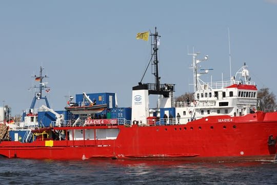 Die "Sea-Eye 4" hat bei ihrem jüngsten Einsatz im Mai 408 Menschen aus dem zentralen Mittelmeer gerettet. (Archivfoto)