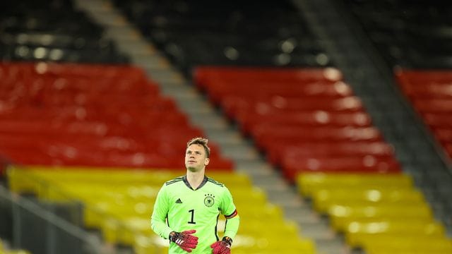 DFB-Keeper Manuel Neuer wird gegen Lettland sein 100. DFB-Keeper Manuel Neuer wird gegen Lettland sein 100.